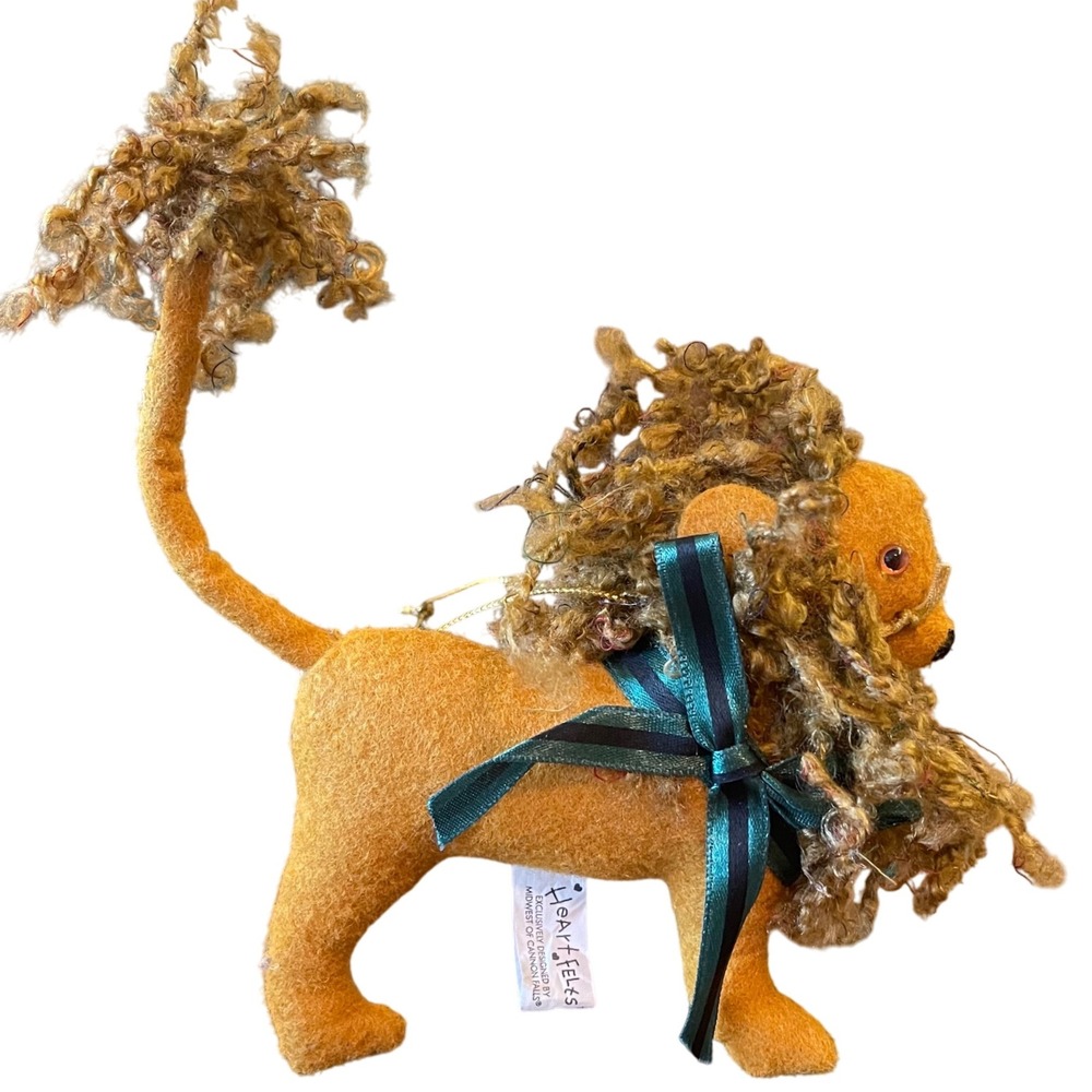 HEART FELTS Midwest of Cannon Falls Lionel The Lion Safari Zoo Africa